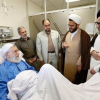 عيادة العلماء والشخصيات للإمام الخامنئي حفظه الله في المستشفى